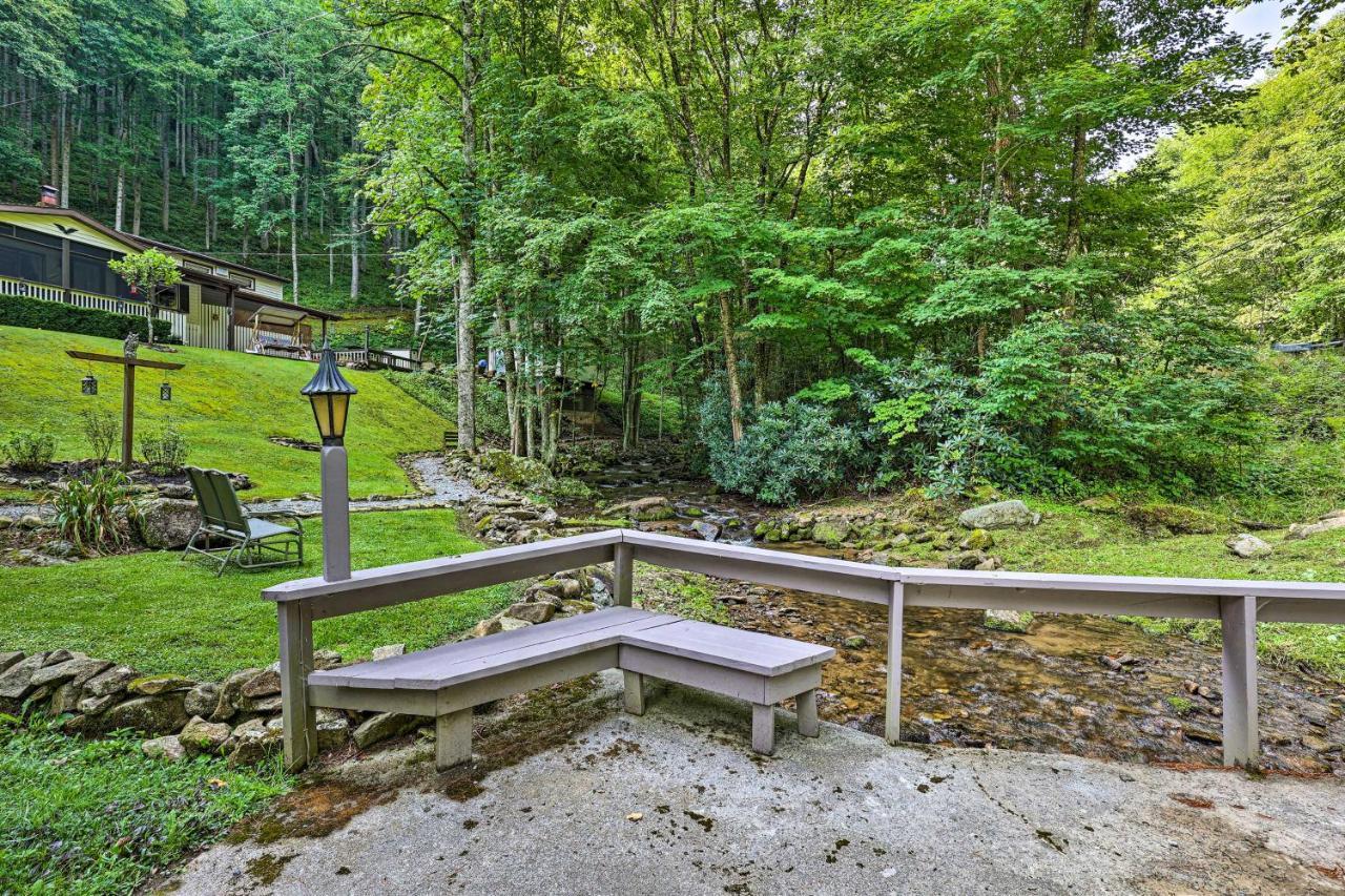 Creekside Roan Mountain Cabin Walk To Trails Екстер'єр фото